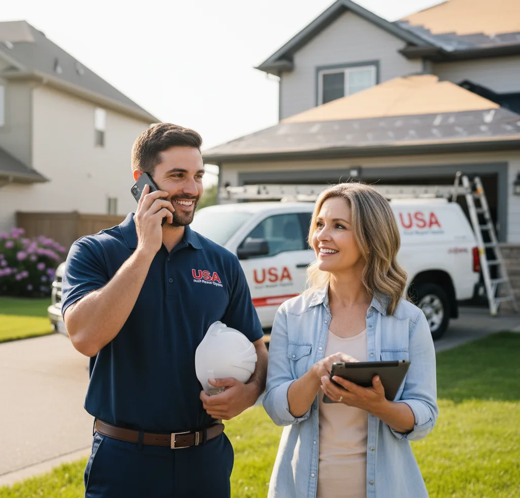 USA Roof Repair Experts customer support in Sun City